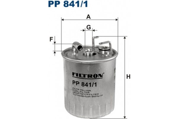 Filtron Φίλτρο Καυσίμου - Pp 841/1