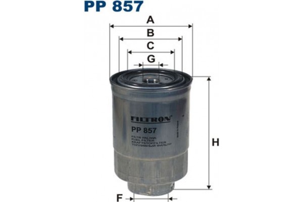 Filtron Φίλτρο Καυσίμου - Pp 857