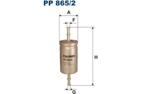 Filtron Φίλτρο Καυσίμου - Pp 865/2