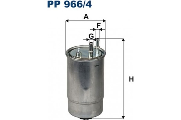 Filtron Φίλτρο Καυσίμου - Pp 966/4