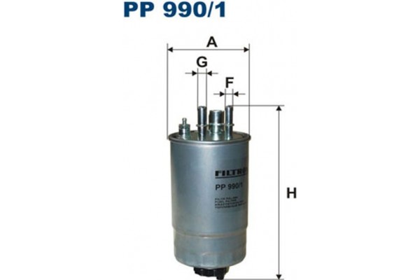 Filtron Φίλτρο Καυσίμου - Pp 990/1