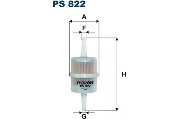 Filtron Φίλτρο Καυσίμου - Ps 822