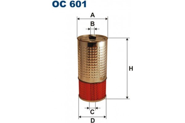 Filtron Φίλτρο Λαδιού - Oc 601