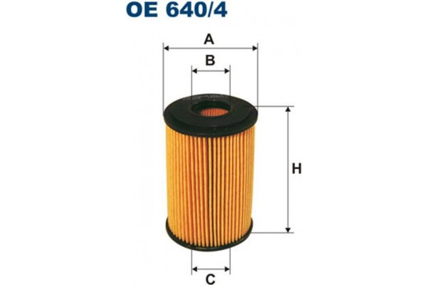 Filtron Φίλτρο Λαδιού - Oe 640/4