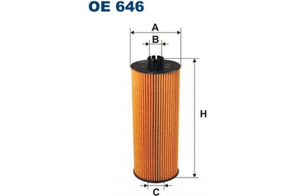 Filtron Φίλτρο Λαδιού - Oe 646