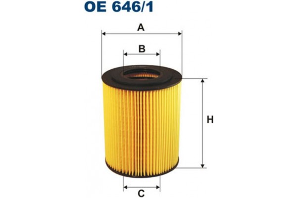 Filtron Φίλτρο Λαδιού - Oe 646/1