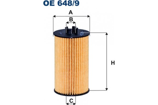 Filtron Φίλτρο Λαδιού - Oe 648/9