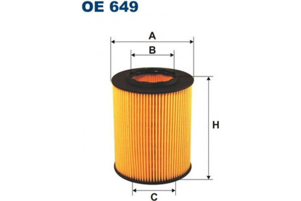 Filtron Φίλτρο Λαδιού - Oe 649