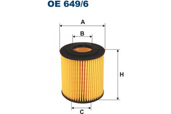 Filtron Φίλτρο Λαδιού - Oe 649/6