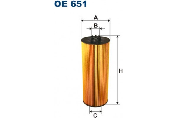 Filtron Φίλτρο Λαδιού - Oe 651