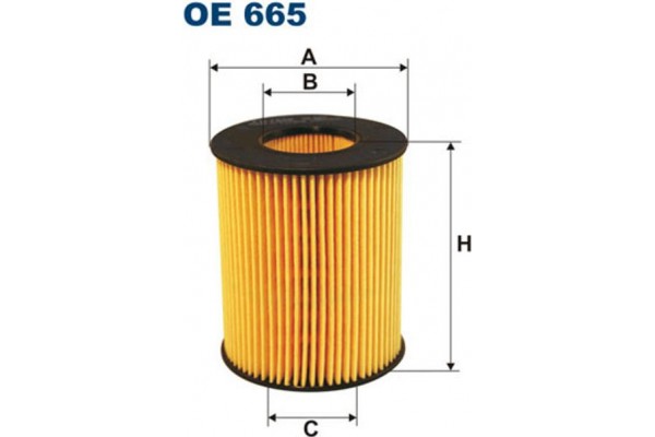 Filtron Φίλτρο Λαδιού - Oe 665