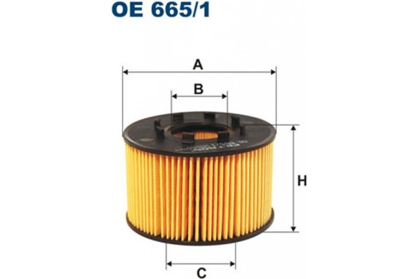 Filtron Φίλτρο Λαδιού - Oe 665/1