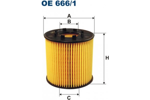 Filtron Φίλτρο Λαδιού - Oe 666/1