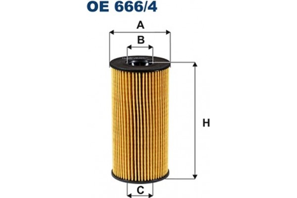 Filtron Φίλτρο Λαδιού - Oe 666/4