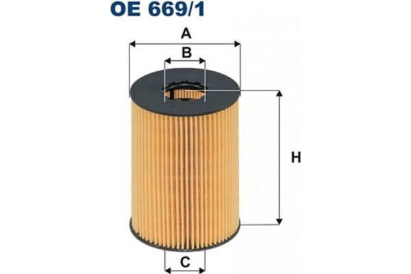 Filtron Φίλτρο Λαδιού - Oe 669/1