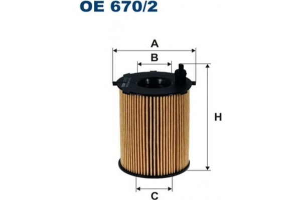 Filtron Φίλτρο Λαδιού - Oe 670/2