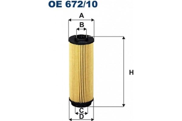 Filtron Φίλτρο Λαδιού - Oe 672/10