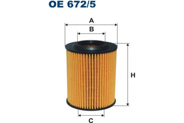 Filtron Φίλτρο Λαδιού - Oe 672/5