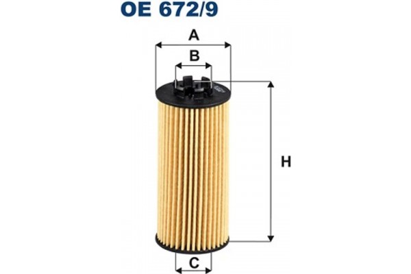 Filtron Φίλτρο Λαδιού - Oe 672/9