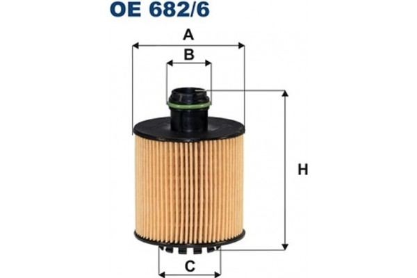 Filtron Φίλτρο Λαδιού - Oe 682/6