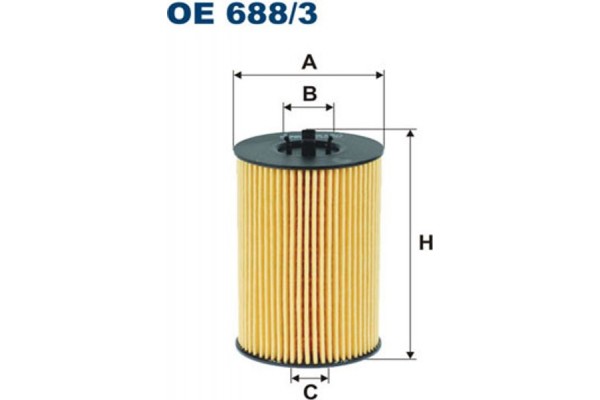 Filtron Φίλτρο Λαδιού - Oe 688/3