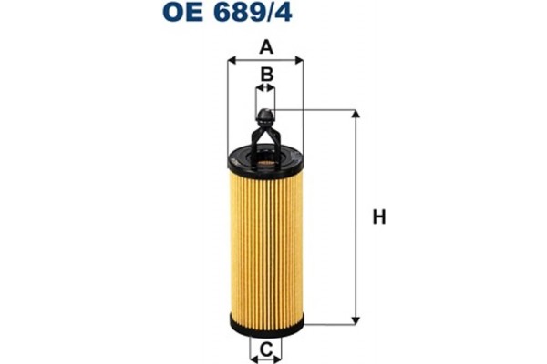 Filtron Φίλτρο Λαδιού - Oe 689/4