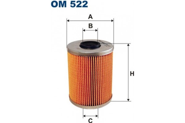 Filtron Φίλτρο Λαδιού - Om 522