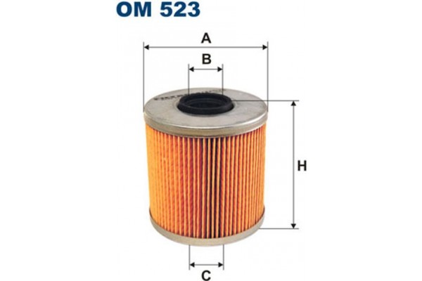 Filtron Φίλτρο Λαδιού - Om 523