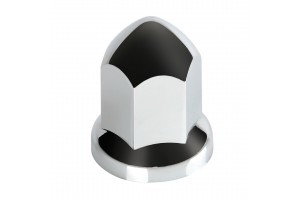 Καπακια Μπουλονιων Φορτηγου Χρωμιου Πλαστικα 27mm 8ΤΕΜ.