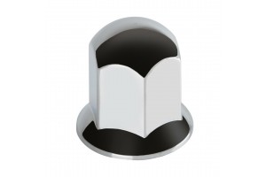 Καπακια Μπουλονιων Φορτηγου Χρωμιου Πλαστικα 30mm 10ΤΕΜ.