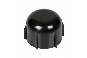 Lampa Καπάκια Μπουλονιών Φορτηγού Top Cat Μαύρα Στρογγυλά 10τμχ