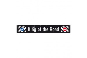 Lampa Λασπωτήρας Φορτηγού 3D Με Ένδειξη Προσπέρασης King Of The Road Μαύρος 240x35cm