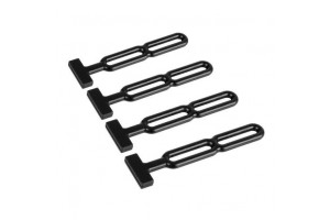 Lampa Βάσεις Δεσίματος Τέντας Φορτηγού Λαστιχένιες T50 190x50mm 4τμχ