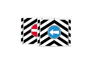 Λασπωτηρες Φορτηγου Με Λωριδες Σημανσης