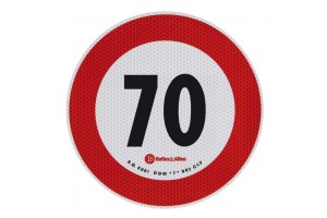 Lampa Σήμα Ταχύτητας Χιλιομέτρων 70km/h 3Μ Κ/Α/L.RA5070M>L9844.1