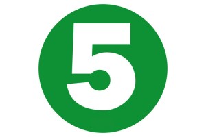 Lampa Αυτοκόλλητος Αριθμός Αυτοκινήτου Euro 5 σε Πράσινο Χρώμα