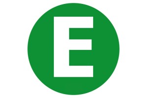 Lampa E Αυτοκόλλητο Γράμμα Αυτοκινήτου