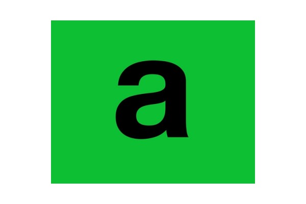 Lampa Αυτοκόλλητο Γράμμα Αυτοκινήτου "a" σε Πράσινο Χρώμα