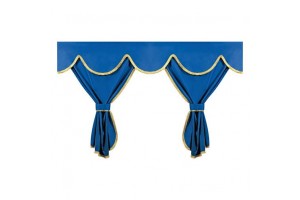 Lampa Σετ Κουρτίνες Νταλίκας Privilege Standard Μπλε 8Τμχ