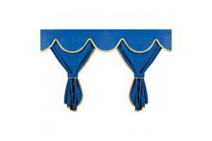 Lampa Σετ Κουρτίνες Νταλίκας Privilege High Side Μπλε 8Τμχ