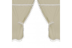 Σετ Κουρτινες Νταλικας Premier Smart Cabin Κρεμ 5ΤΕΜ.