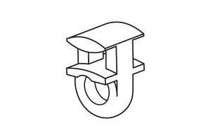 Γαντζακια Κουρτινας Φορτηγου G-8 25ΤΕΜ.