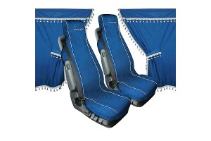 Lampa Eskimo Σετ Κουρτινάκια Νταλίκας Κόκκινο 6τμχ