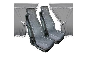 Lampa Eskimo Σετ Κουρτινάκια Νταλίκας Κόκκινο 6τμχ