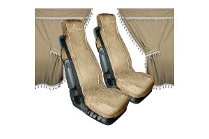 Lampa Eskimo Σετ Κουρτινάκια Νταλίκας Κόκκινο 6τμχ