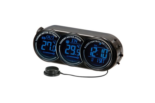Lampa Ψηφιακό Θερμόμετρο / Ρολόι Αυτοκινήτου