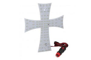 Lampa White Led Cross 250x200mm