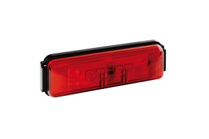 Lampa Φως Όγκου 4 LED 24V 10.3cm - Κόκκινο