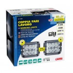 Προβολεας Εργασιας Τετραγωνος WL-21 9 Cree Led 45W 2800lm 9-32V (52x62x47 mm) Φως Διαθλασης 2 Οψεων -2ΤΕΜ.