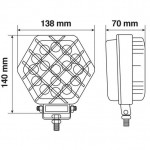 Lampa WL-22 Προβολέας LED 52W 9-32V 2400lm - Λευκό